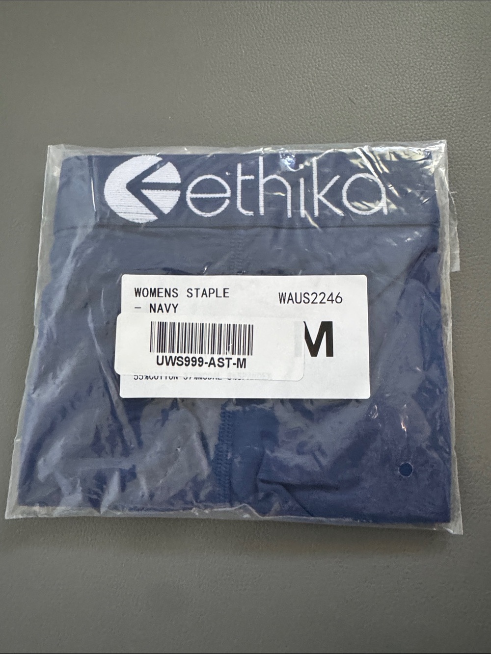 ethika Navy Women's Staple Shorts